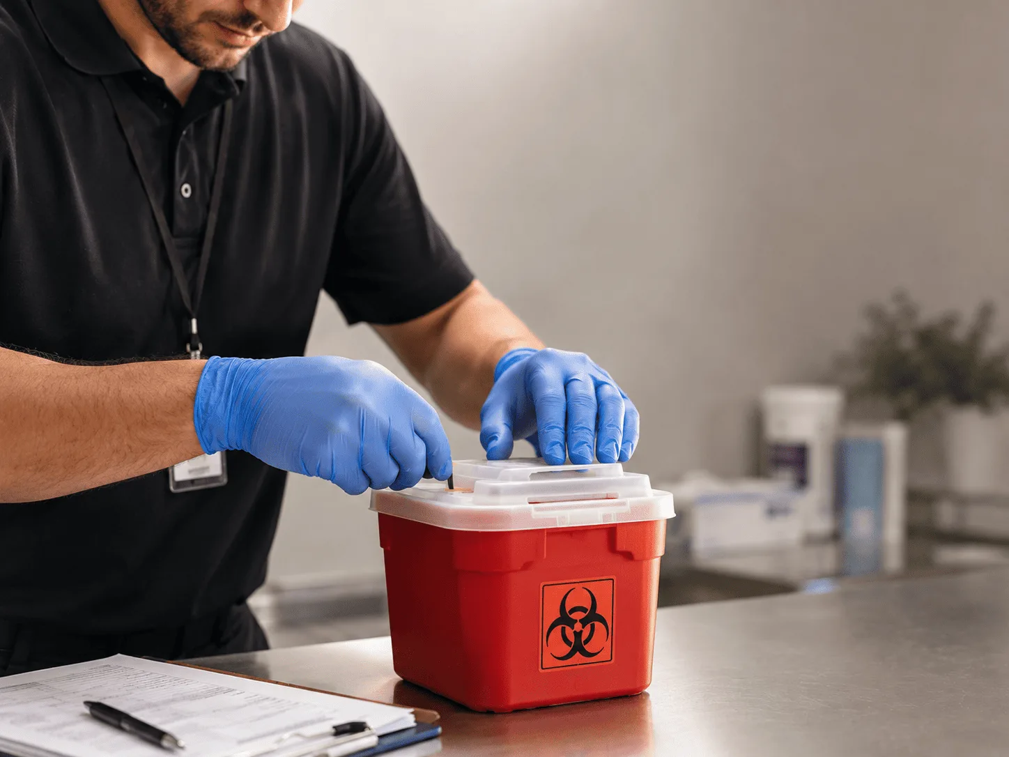 Why choose Sharps Waste Disposal in Noble, OK